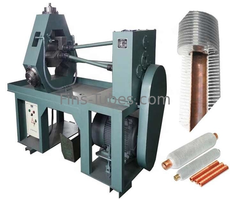 ซื้อ DELLOK เครื่องยัดท่อปีกขีดออกสําหรับเครื่องแลกเปลี่ยนความร้อนและเครื่องเย็น ใช้ท่อปีกสูง bimetallic online manufacture