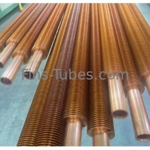 ซื้อ DELLOK T2 TP2 C122000 ทองแดง Fin Tube Coil ไลเซอร์ welded online manufacture