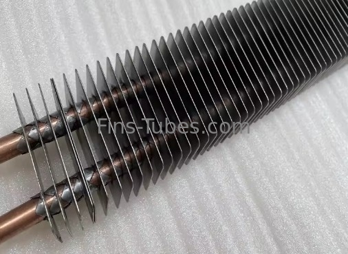 ซื้อ หลอดอลูมิเนียมล่างปีกที่มีการถ่ายทอดความร้อนที่เพิ่มขึ้น online manufacture