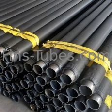 ซื้อ DELLOK ความละเอียด - การผลิตท่อปีกเหล็กคาร์บอนที่มีเส้นใย EN 10204 online manufacture