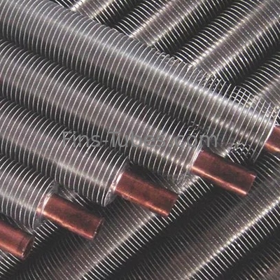 ซื้อ DELLOK UNS 2205 ท่อไร้รอยเหล็กดับเพลสทองแดง 8FPI online manufacture