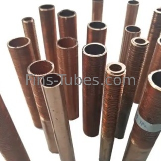 DELLOK เครื่องแลกเปลี่ยนความร้อน ทองแดงที่ระบายออก ท่อปีกต่ํา