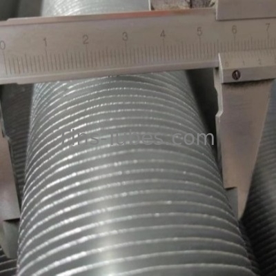 DELLOK SA179 AL1060 เครื่องแลกเปลี่ยนความร้อน Tube Fin Bimetallic Extruded