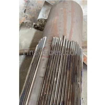DELLOK ASTM A106 ท่อขนาดยาวที่มีปีกจากเหล็กไร้สาย