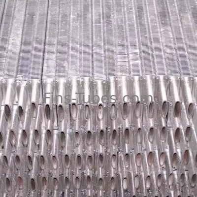 ท่อ Fin Edge ทับทิมสําหรับประสิทธิภาพการถ่ายทอดความร้อนในอุณหภูมิสูง
