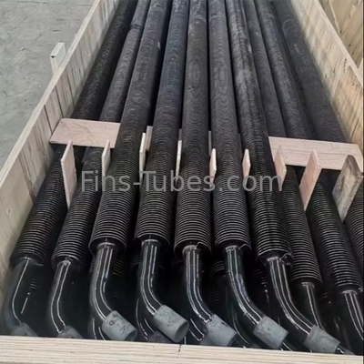 DELLOK กว้างภายนอก 22.22 มิลลิเมตร ท่อปีกอลูมิเนียมสําหรับสภาพแวดล้อมอุณหภูมิสูงถึง 300 ° F