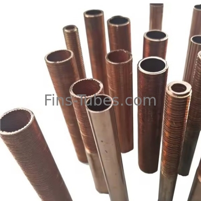 DELLOK ประสิทธิภาพแลกเปลี่ยนความร้อน ปีกท่อที่มีท่อสนับสนุนกล่อง 90 ° คอ 12-24 ปีก