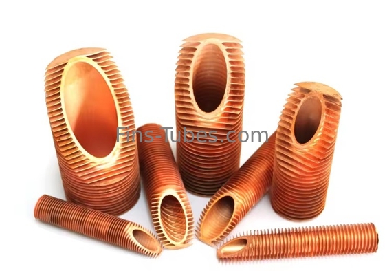 DELLOK ความต้านทานต่อการกัดกร่อน หลอดอัลลูมิเนียม Fin Tube ความยาวที่ปรับปรุง