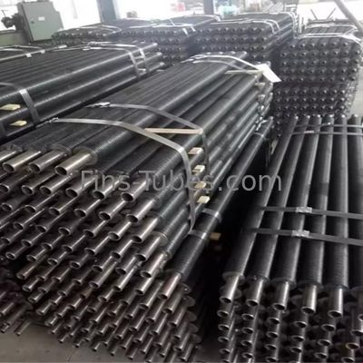 บริการเชื่อมท่อครีบเหล็กกล้าคาร์บอน 18 ชิ้นต่อแถวไม่ จำกัด ความยาวท่อตัวเลือกที่เหมาะสมที่สุดสำหรับส่วนประกอบเครื่องแลกเปลี่ยนความร้อน