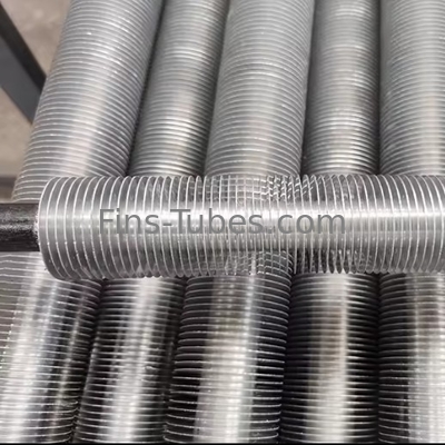 DELLOK หลอดปั่นความถี่สูง HFW Solid Fin Tube สําหรับหลอดกลมโลหะ DELLOK ASTM A53 เกรด B