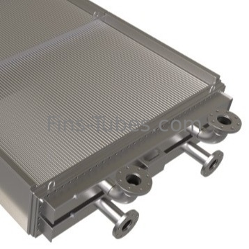 Fin Tube Bundle เครื่องแลกเปลี่ยนความร้อนแบบเย็นด้วยอากาศแบบแรงแรงกับรหัสการผลิต API และ ASME ในฐานะเครื่องเย็นและเครื่อง condenser