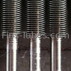 DELLOK เครื่องแลกเปลี่ยนความร้อน 16 ภาค TP304L ท่อปีกเหล็กไร้ขัด