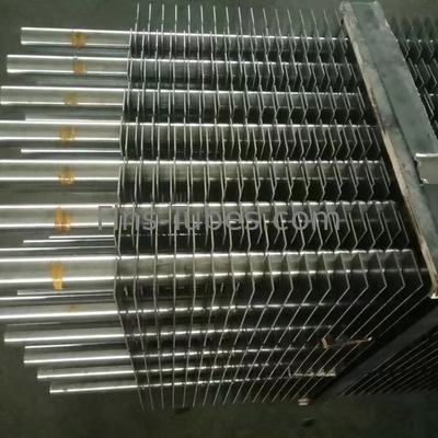 DELLOK อุปกรณ์แลกเปลี่ยนความร้อน ความยาว 18000mm TP409 ท่อสี่เหลี่ยมเหล็กไร้ขัด