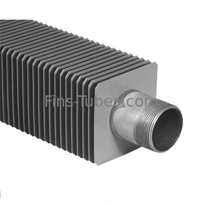 1.5 มิลลิเมตร Square Fin Tube