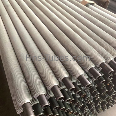 DELLOKHFW ท่อสําหรับเครื่องแลกเปลี่ยนความร้อน 16.5 มิลลิเมตร Crimped Fin Tube OD19X1.25WT LL ประเภท Fins Radiator Tube กับกล่อง spacer A179 SM