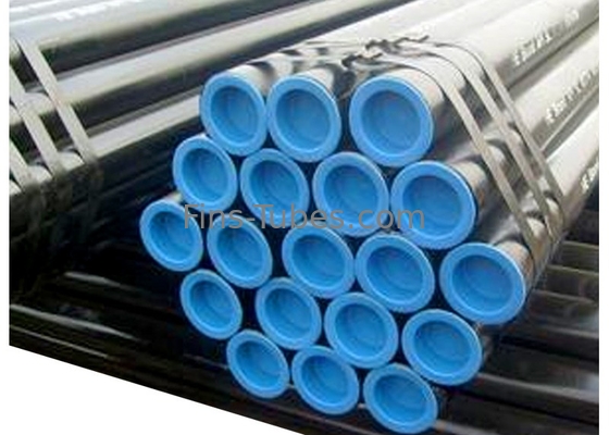 DELLOK การทาสีดํา ท่อเหล็กคาร์บอนไร้สาย Sch40 / Sch80 / Sch160 Astm A106