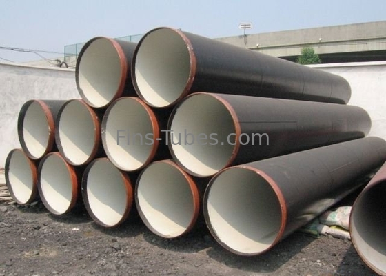DELLOK Q235B ท่อเหล็กก๊าบอนสปิรอล ท่อ SSAW กว้างดํา