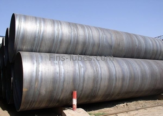 DELLOK Q235B ท่อเหล็กก๊าบอนสปิรอล ท่อ SSAW กว้างดํา