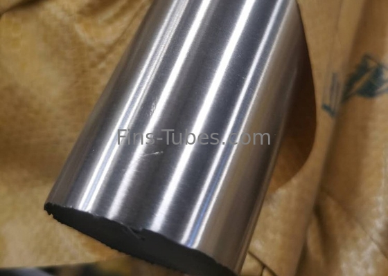 DELLOK หลอดกลมเหล็กไทเทเนียมนิเคิล 10mm 20mm 30mm Gr5 Gr9 Gr12 TA 1 TA2 TA4 TA10